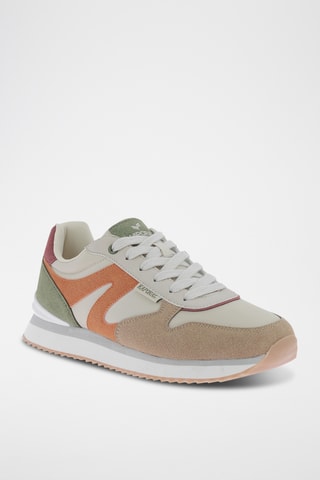 Tennis Birony - Beige et orange