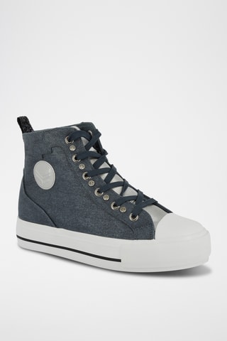 Tennis montantes Tapioca - Bleu