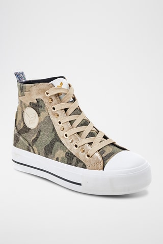 Tennis montantes Tapioca - Kaki