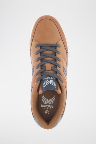 Tennis Beskine - Bleu et marron