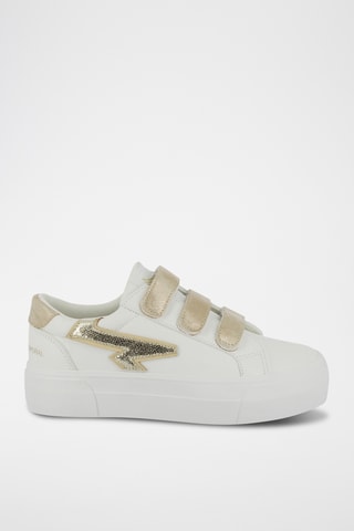 Baskets plateformes Cley - Blanc