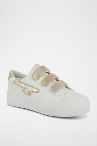 Baskets plateformes Cley - Blanc