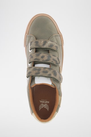 Baskets plateformes Cley - Kaki