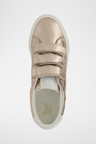 Baskets plateformes Cley - Doré