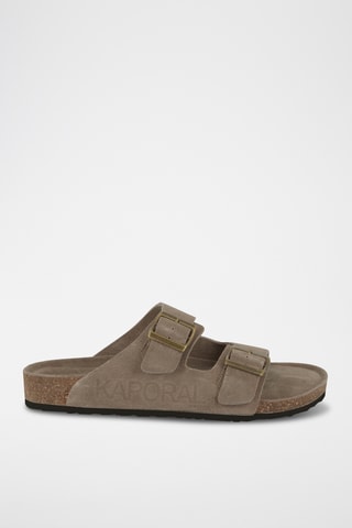 Mules en cuir Jimmy - Beige