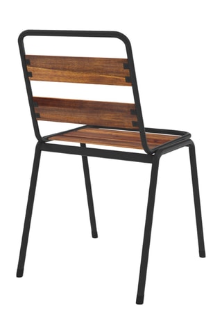 4 sedie da giardino Acacia