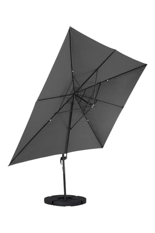 Ombrellone decentrato con base Sombra - 12 m²