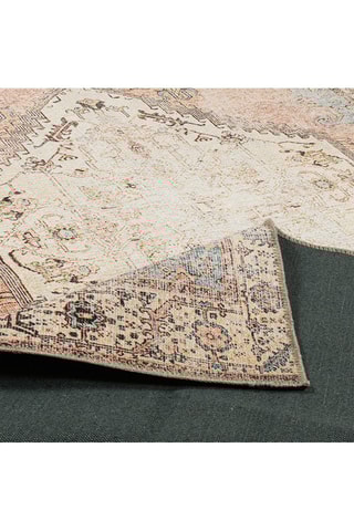 Tapis Carry - Bleu et rose