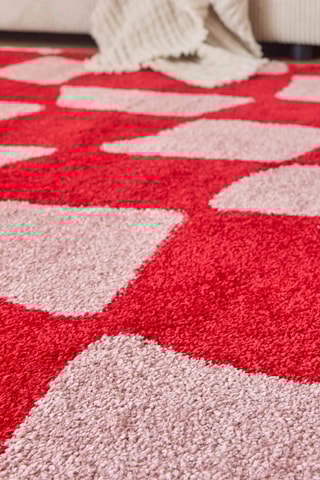 Tapis Groovy - Rouge