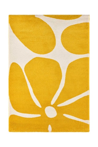Tapis Groovy - Jaune