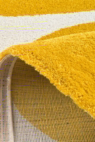Tapis Groovy - Jaune