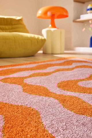 Tapis Groovy - Orange