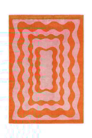 Tapis Groovy - Orange