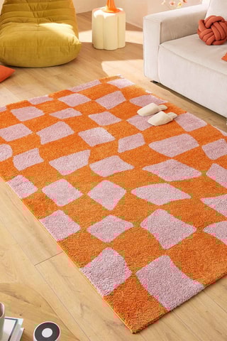 Tapis Groovy - Orange