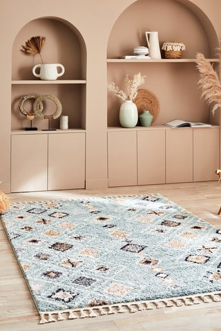 Tapis Delya - Turquoise