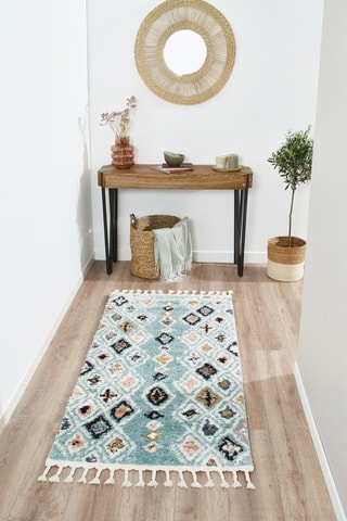 Tapis Delya - Turquoise