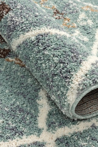 Tapis Delya - Turquoise