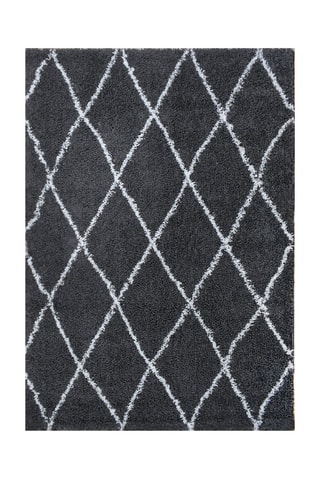Tapis Shaggy Asma - Anthracite