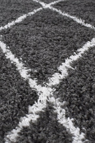 Tapis Shaggy Asma - Anthracite