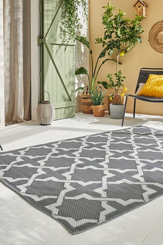 Tapis Scoobi Gris et blanc
