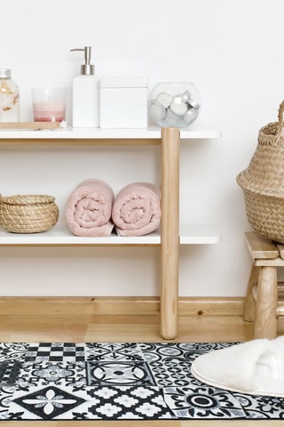 Tapis Utopia - Noir et blanc