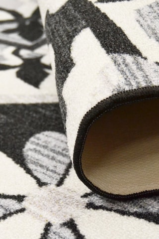 Tapis Utopia - Noir et blanc