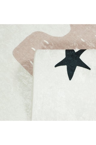 Tapis Happy 743 - Crème et taupe