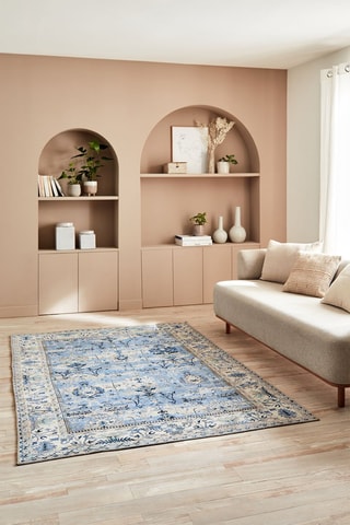 Tapis Radom - Bleu et gris