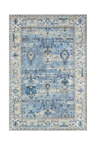 Tapis Radom - Bleu et gris