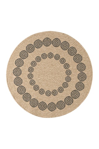 Tapis Nature - Beige et noir