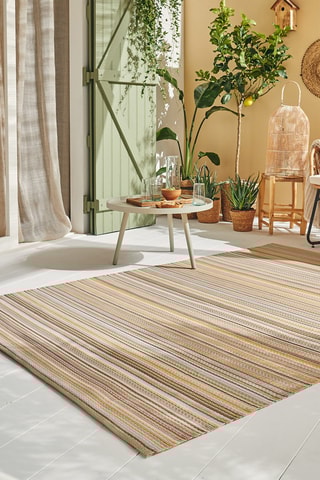 Tapis Capri - Beige et orange