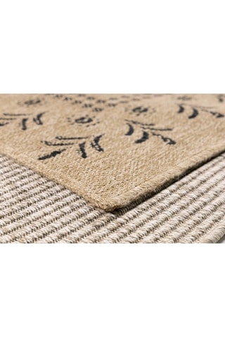 Tapis Nature - Beige et noir