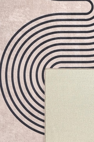 Tapis Grege - Beige et bleu