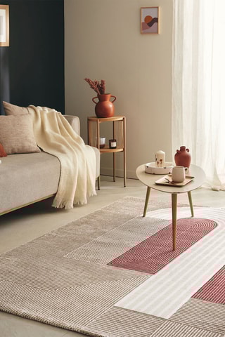 Tapis Memphis - Rouge