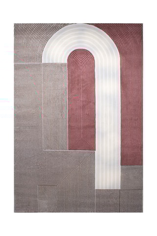 Tapis Memphis - Rouge