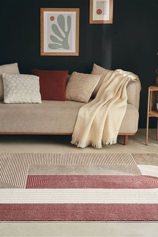 Tapis Memphis - Rouge