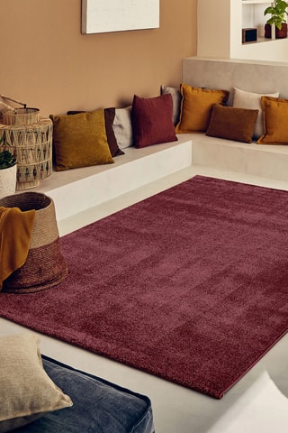 Tapis Memphis - Rouge foncé