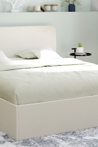 Cama com arrumação e sommier Louise - Área de deitar 140 x 190 cm