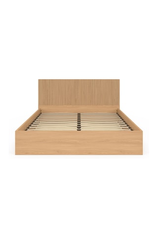 Cama com arrumação e sommier Faustine - Área de deitar 160 x 200 cm