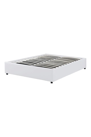 Cama com arrumação em madeira com sommier Otto - Área de deitar 140 x 190 cm