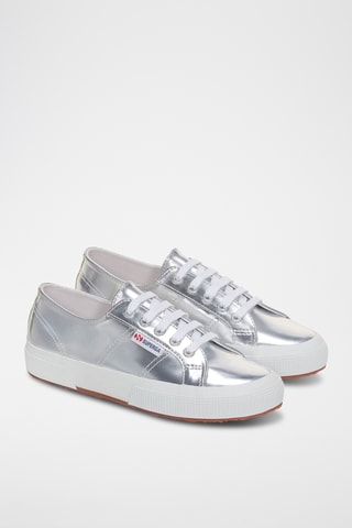 Baskets vernies 2750 MIRROR FAUX LEATHER - Argenté
