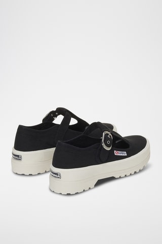 Salomés plateformes en cuir 2541 ALPINA MARY JANE - Noir
