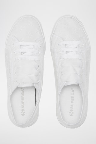 Baskets plateformes 2740 FLOWER SANGALLO - Blanc