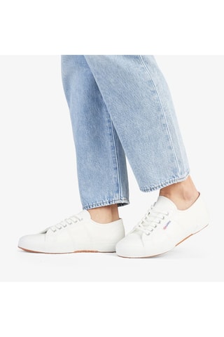 Baskets 2750 MID TUMBLED LEATHER - Blanc