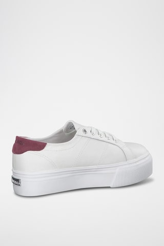 Baskets plateformes en cuir 2790-NAPPASUEW - Blanc