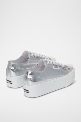 Baskets plateformes 2790 MIRROR FAUX LEATHER - Argenté