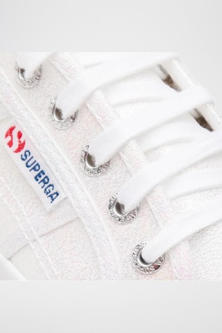 Baskets plateformes 2730-LAME - Blanc