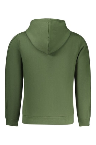 Sweat à capuche - Vert olive et gris