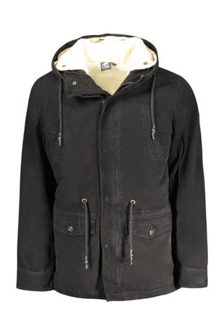 Parka à capuche - Noir