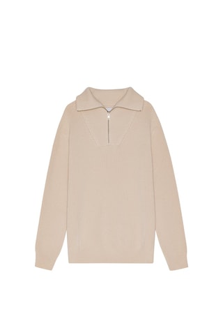 Maglia in lana merino Roman - Beige